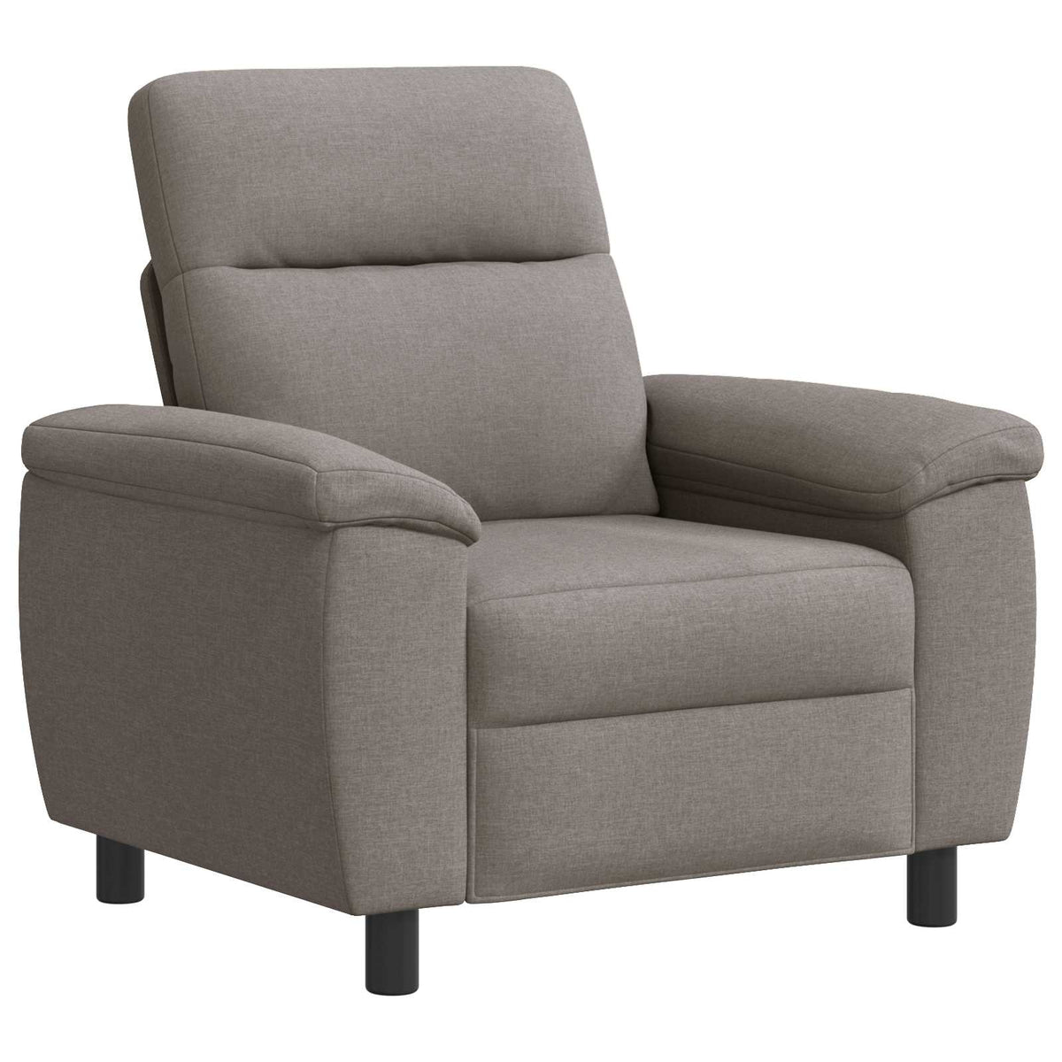 Σετ Καναπέ 3 pcs Taupe Ύφασμα