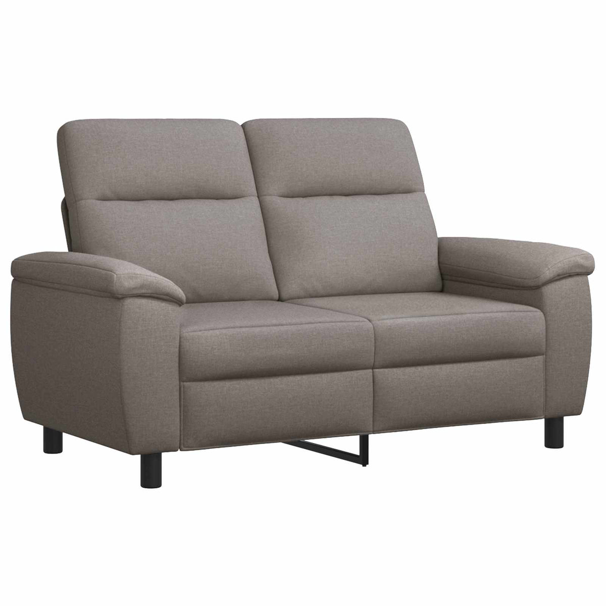 Σετ Καναπέ 2 pcs Taupe Ύφασμα