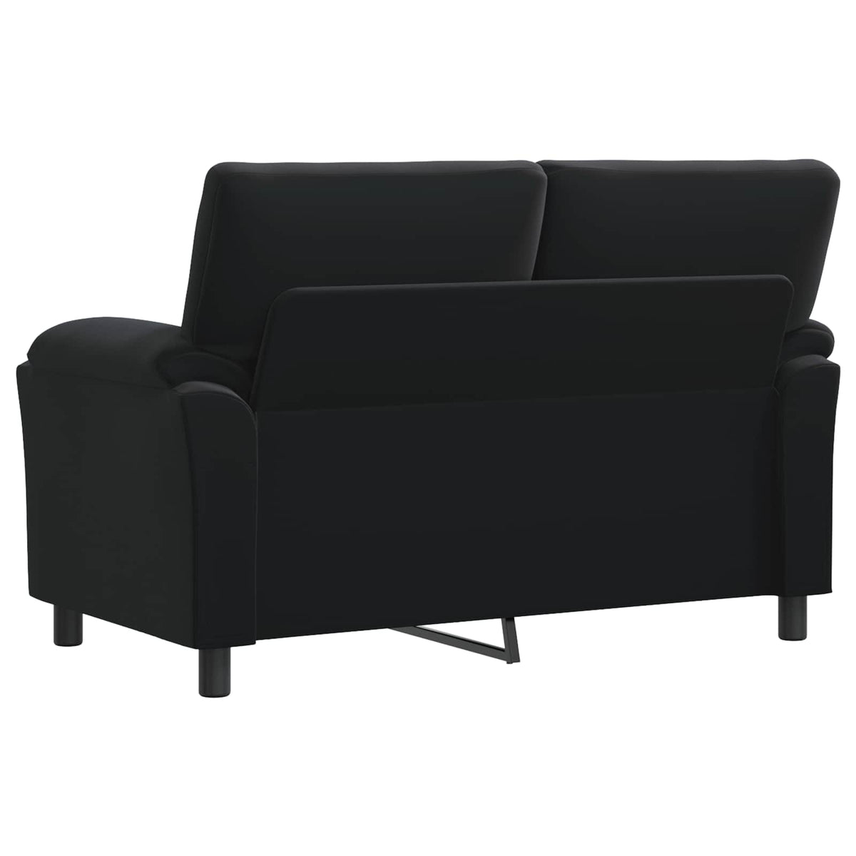 Καναπές Μαύρο 154 x 85 x 93 εκ Βελούδο - Pakobazaar