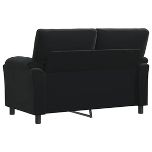 Καναπές Μαύρο 154 x 85 x 93 εκ Βελούδο - Pakobazaar