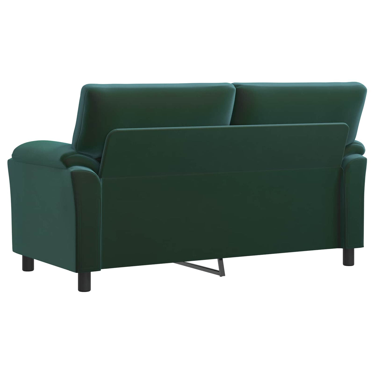 Καναπές Σκούρο Πράσινο 174 x 85 x 93 εκ Βελούδο - Pakobazaar