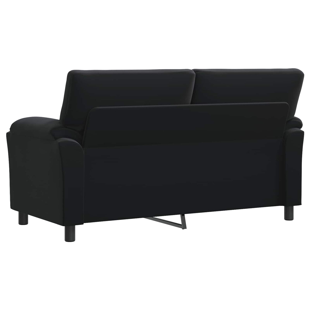 Καναπές Μαύρο 174 x 85 x 93 εκ Βελούδο - Pakobazaar