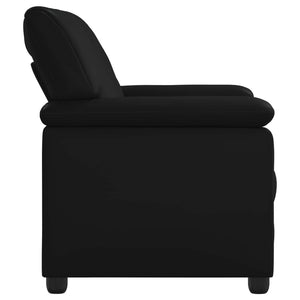 Καναπές Μαύρο 151 x 85 x 93 εκ. Τεχνητό Δέρμα