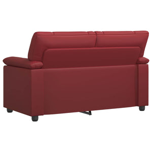 Καναπές Κόκκινο 151 x 85 x 93 εκ. Τεχνητό Δέρμα - Pakobazaar