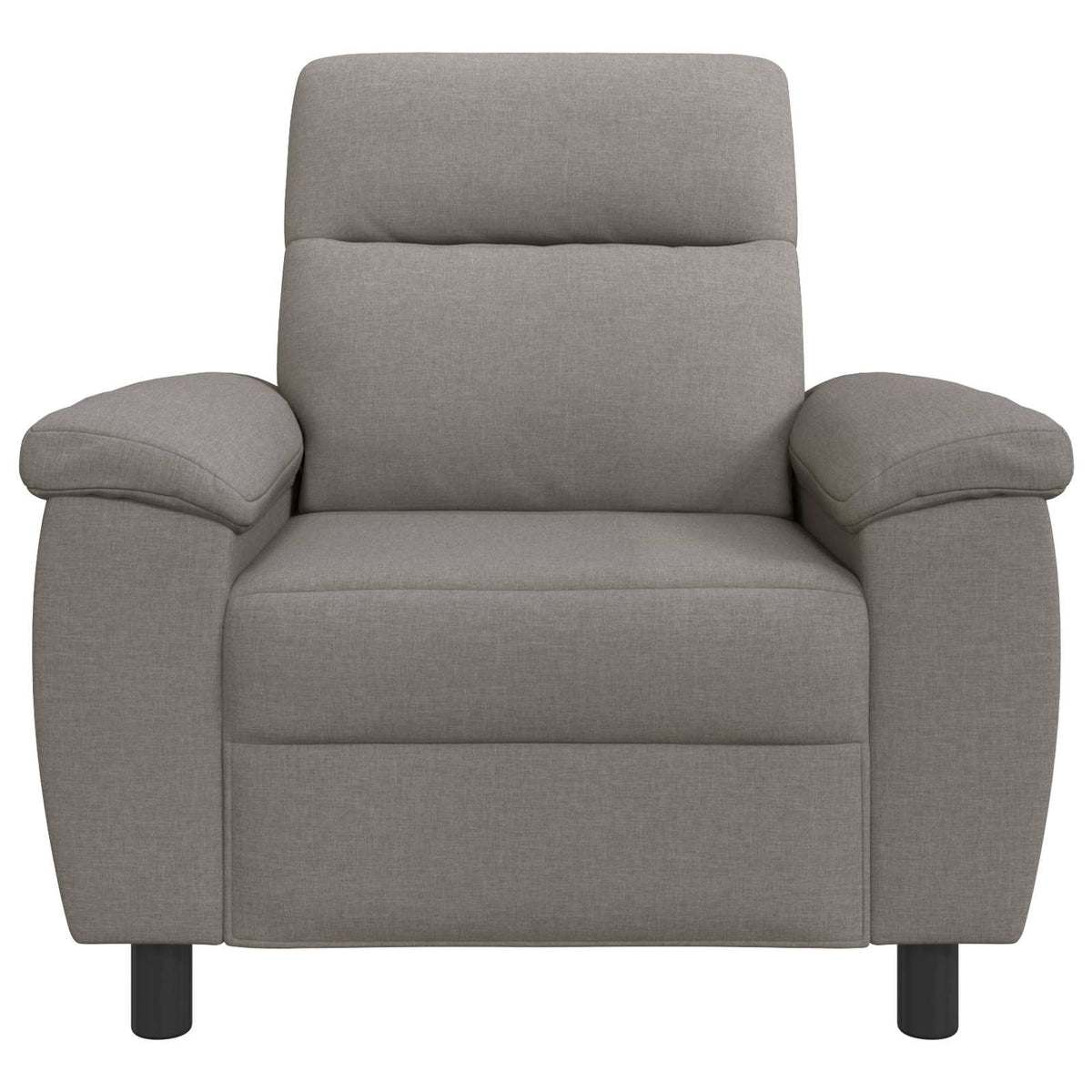 Καναπές Taupe 95 x 90 x 95 εκ Ύφασμα