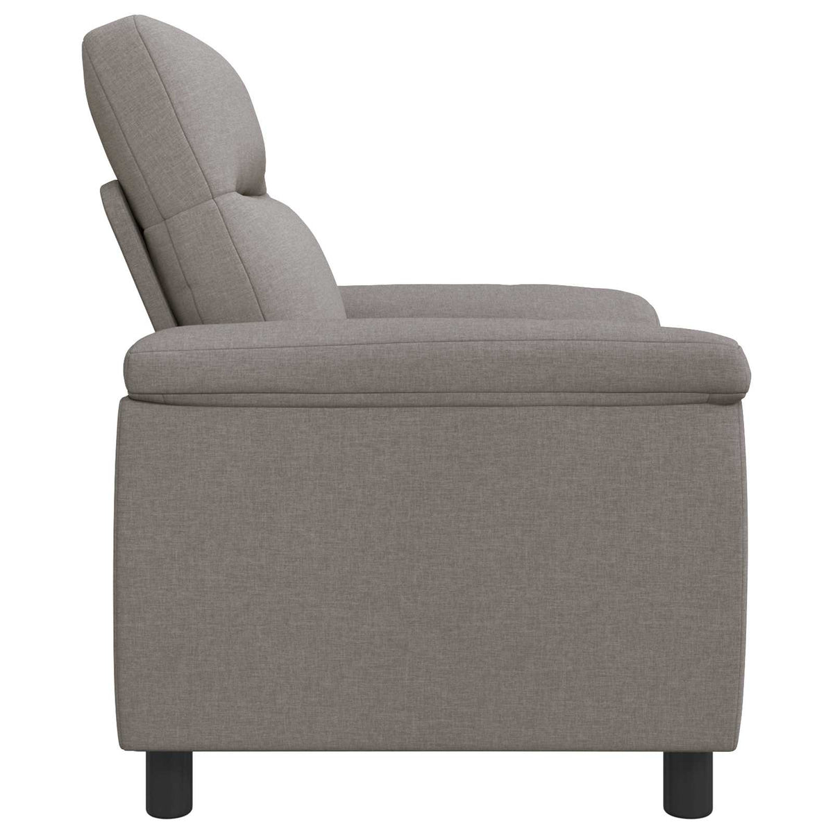 Καναπές Taupe 95 x 90 x 95 εκ Ύφασμα