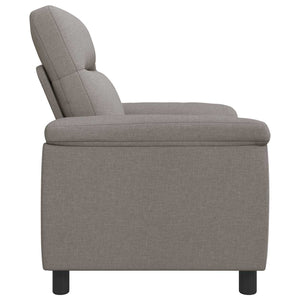 Καναπές Taupe 95 x 90 x 95 εκ Ύφασμα