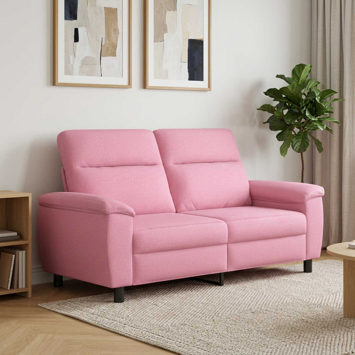 Καναπές Ροζ 178 x 90 x 95 εκ Ύφασμα