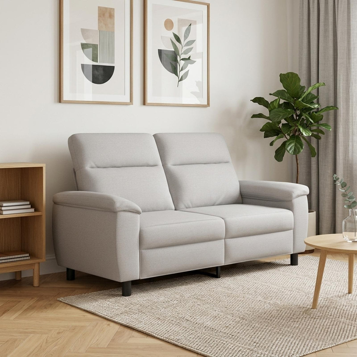 Καναπές Σκίουρος Γκρί 178 x 90 x 95 εκ Ύφασμα