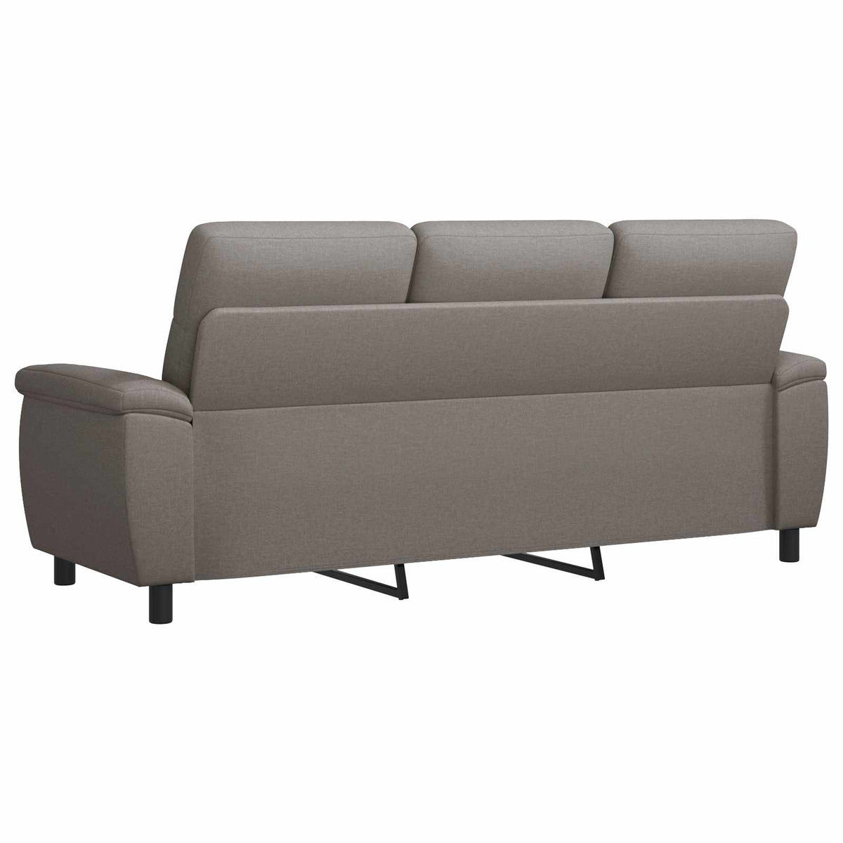 Καναπές Taupe 214 x 90 x 95 εκ. Ύφασμα