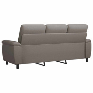 Καναπές Taupe 214 x 90 x 95 εκ. Ύφασμα
