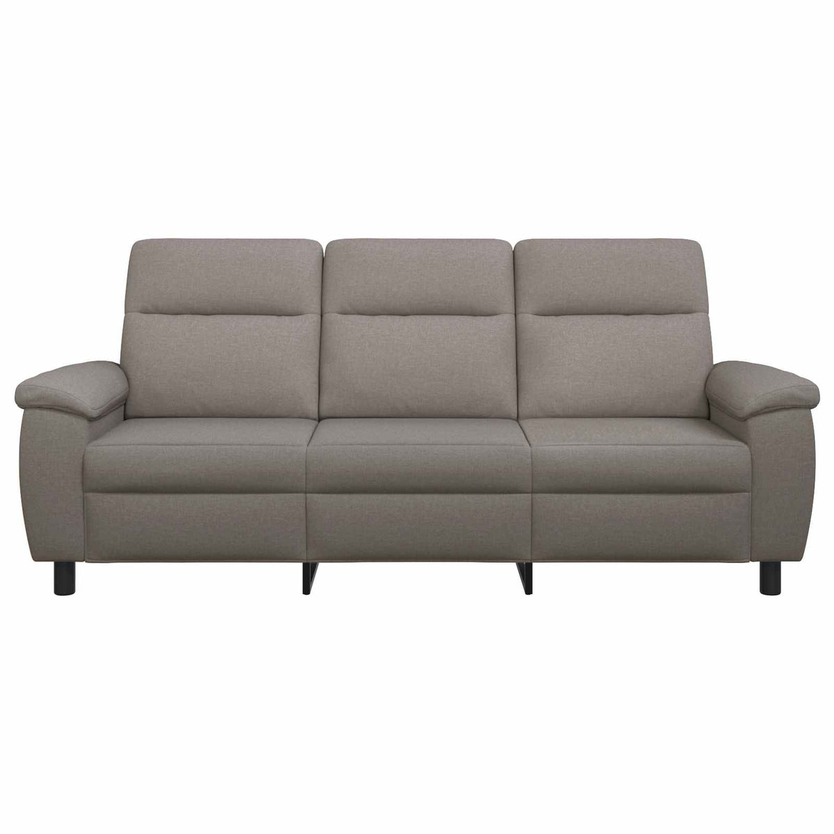 Καναπές Taupe 214 x 90 x 95 εκ. Ύφασμα