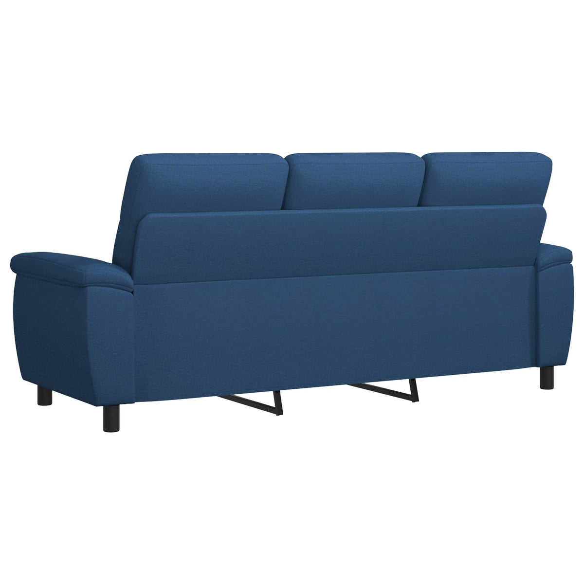 Καναπές Μπλε 214 x 90 x 95 εκ. Ύφασμα