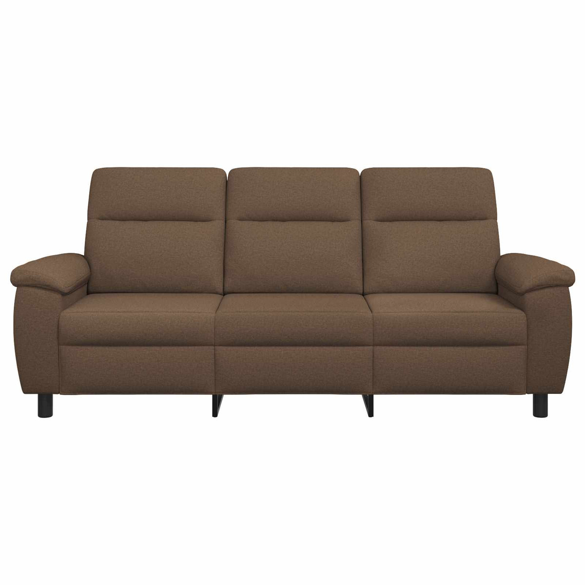 Καναπές Καφέ 214 x 90 x 95 εκ. Ύφασμα
