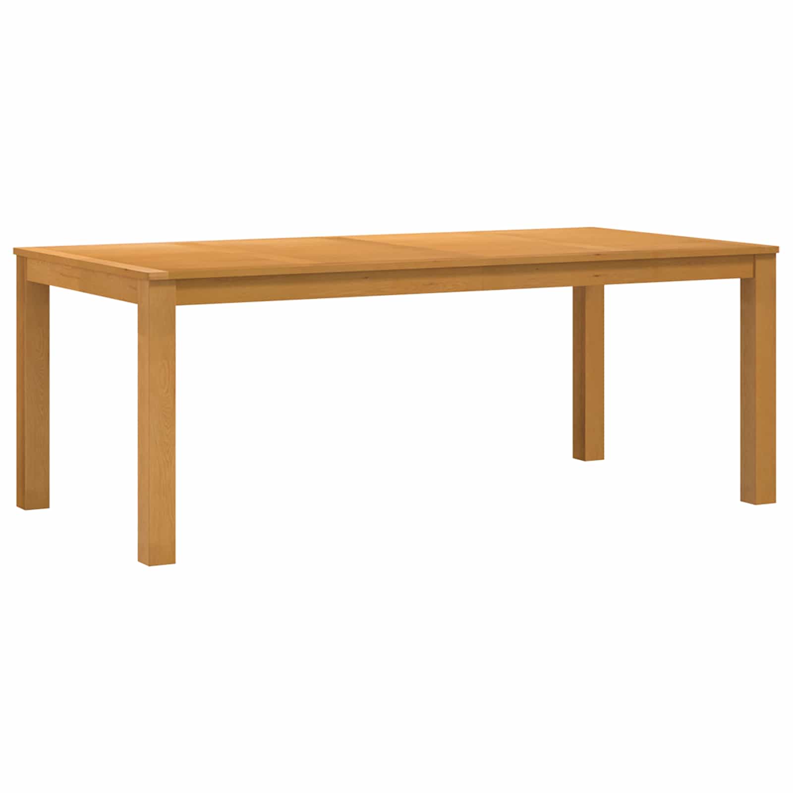 Τραπεζαρία 200 x 100 x 75 cm Στερεό Ξύλο Δρυός Φυσικό - Pakobazaar