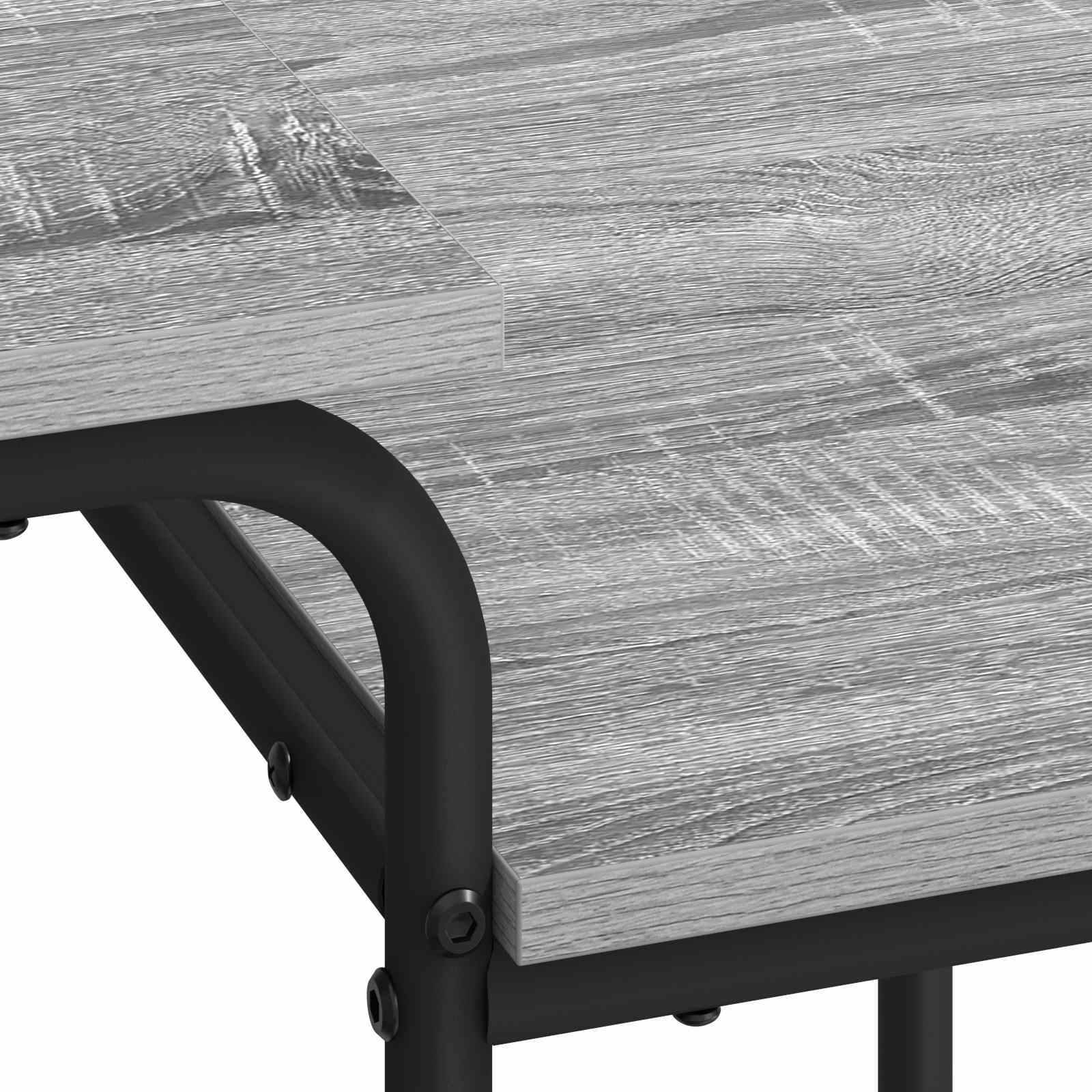 Γραφείο με αποθηκευτικό χώρο Γκρι Sonoma 100 x 50 x 75 cm - Pakobazaar