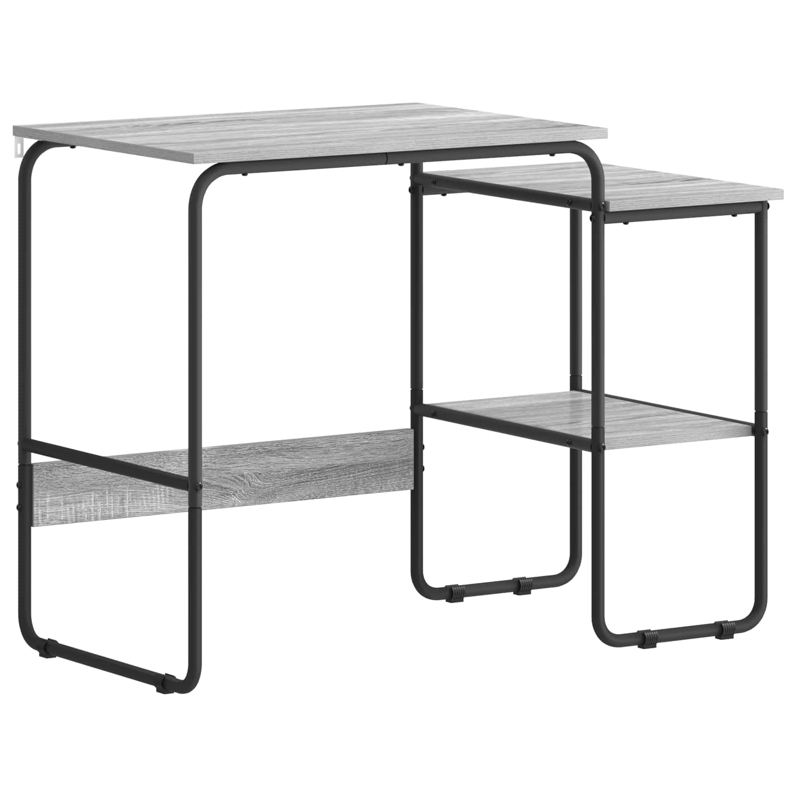 Γραφείο με αποθηκευτικό χώρο Γκρι Sonoma 100 x 50 x 75 cm - Pakobazaar