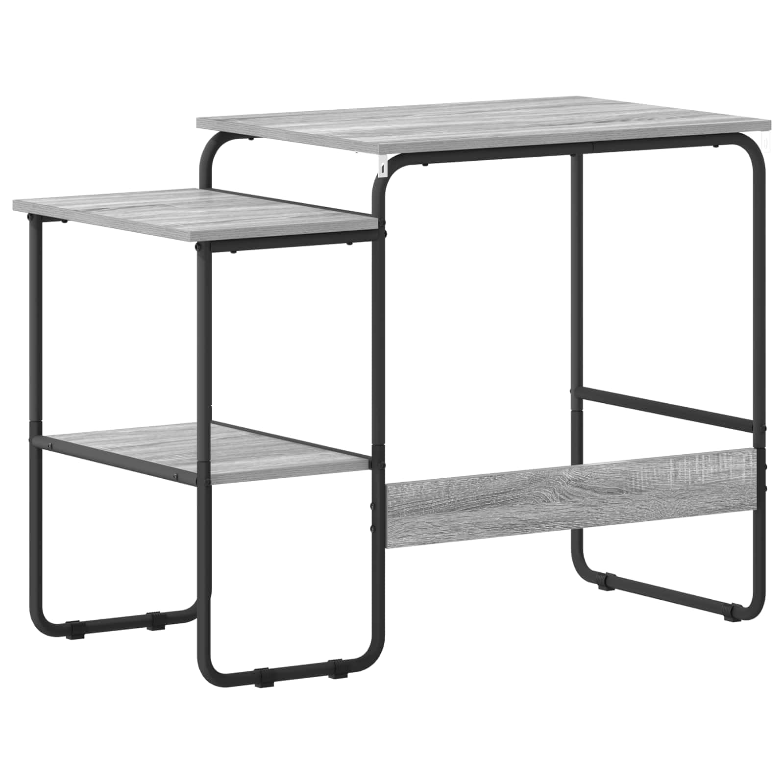 Γραφείο με αποθηκευτικό χώρο Γκρι Sonoma 100 x 50 x 75 cm - Pakobazaar