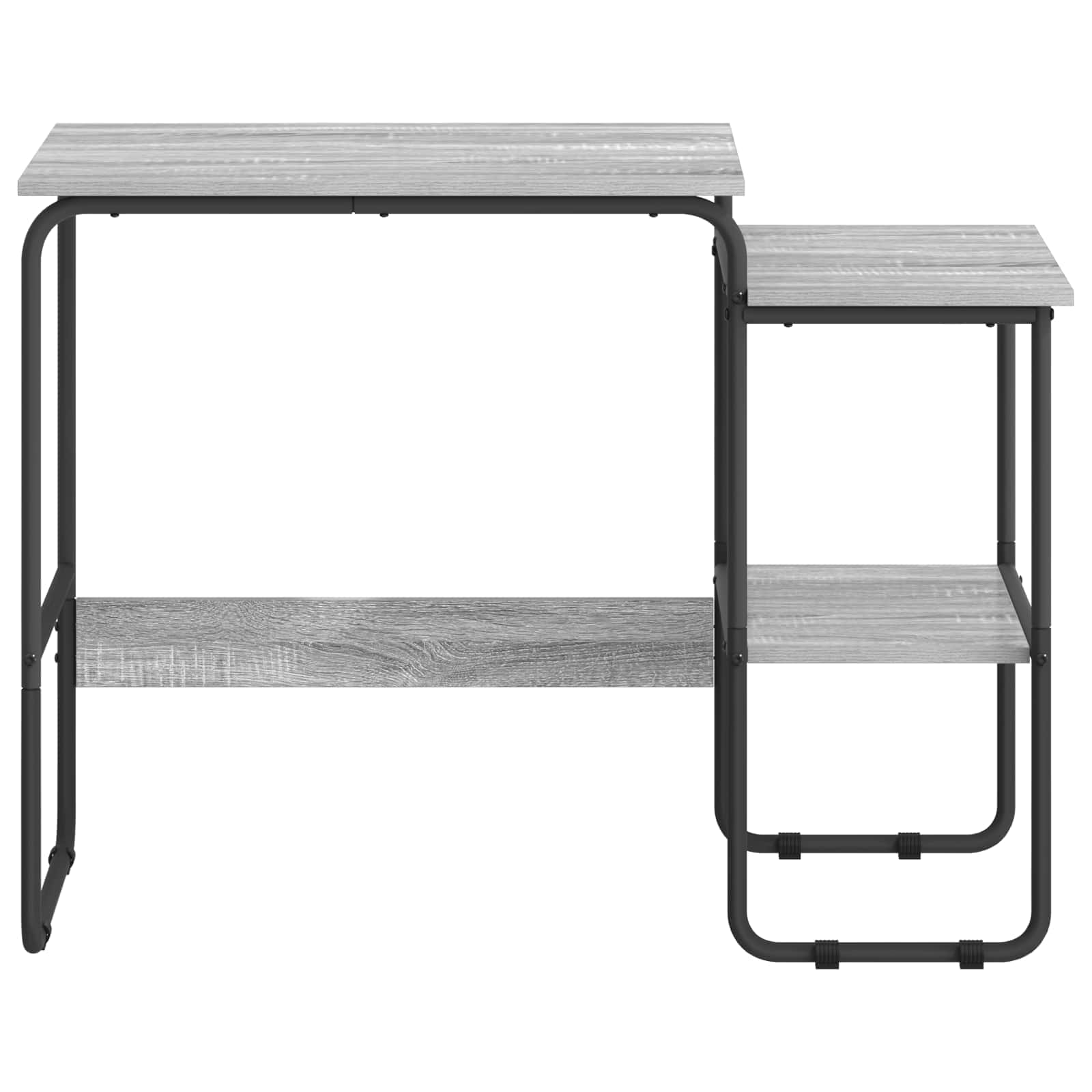 Γραφείο με αποθηκευτικό χώρο Γκρι Sonoma 100 x 50 x 75 cm - Pakobazaar