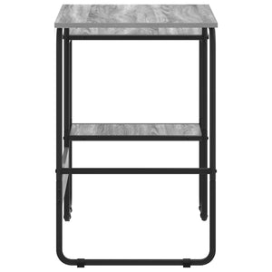 Γραφείο με αποθηκευτικό χώρο Γκρι Sonoma 100 x 50 x 75 cm - Pakobazaar