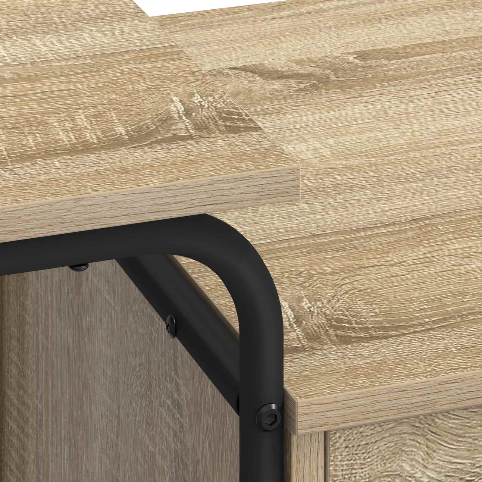Γραφείο με αποθηκευτικό χώρο Sonoma Δρυς 120 x 50 x 75 cm - Pakobazaar