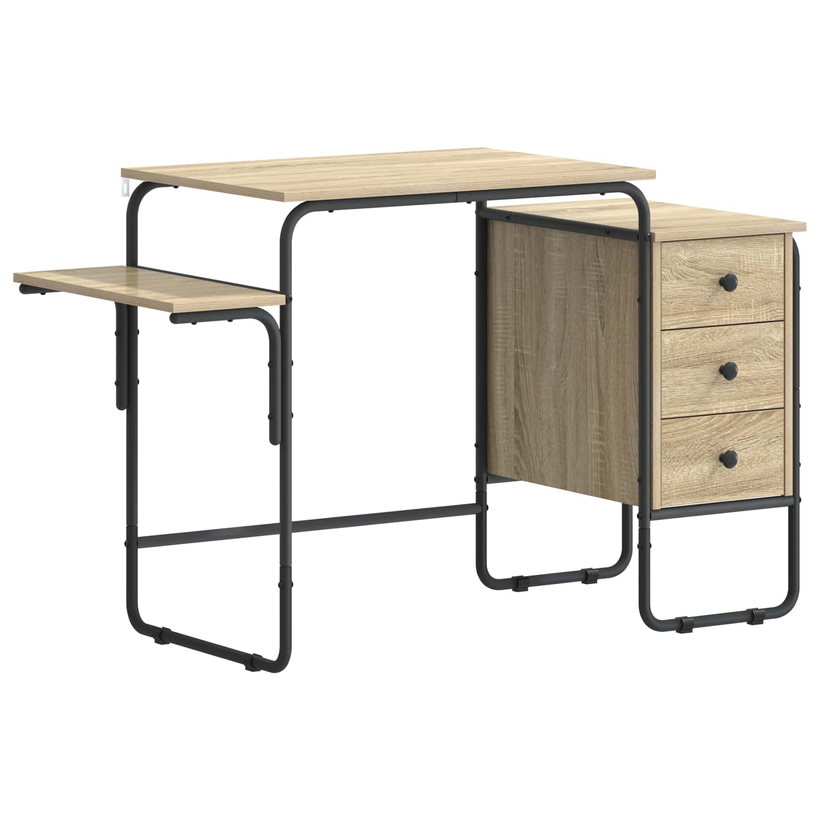 Γραφείο με αποθηκευτικό χώρο Sonoma Δρυς 120 x 50 x 75 cm - Pakobazaar