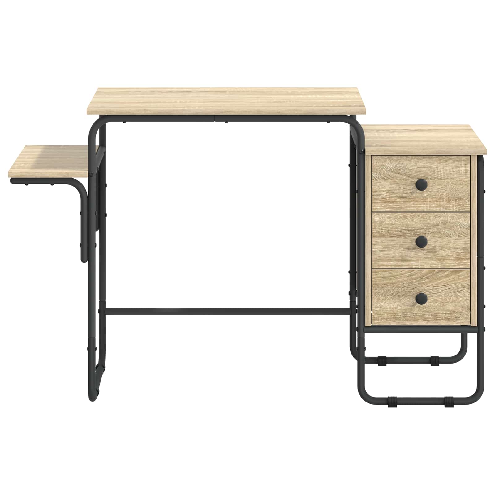 Γραφείο με αποθηκευτικό χώρο Sonoma Δρυς 120 x 50 x 75 cm - Pakobazaar