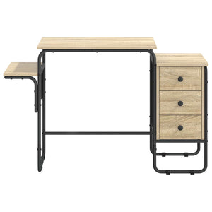 Γραφείο με αποθηκευτικό χώρο Sonoma Δρυς 120 x 50 x 75 cm - Pakobazaar