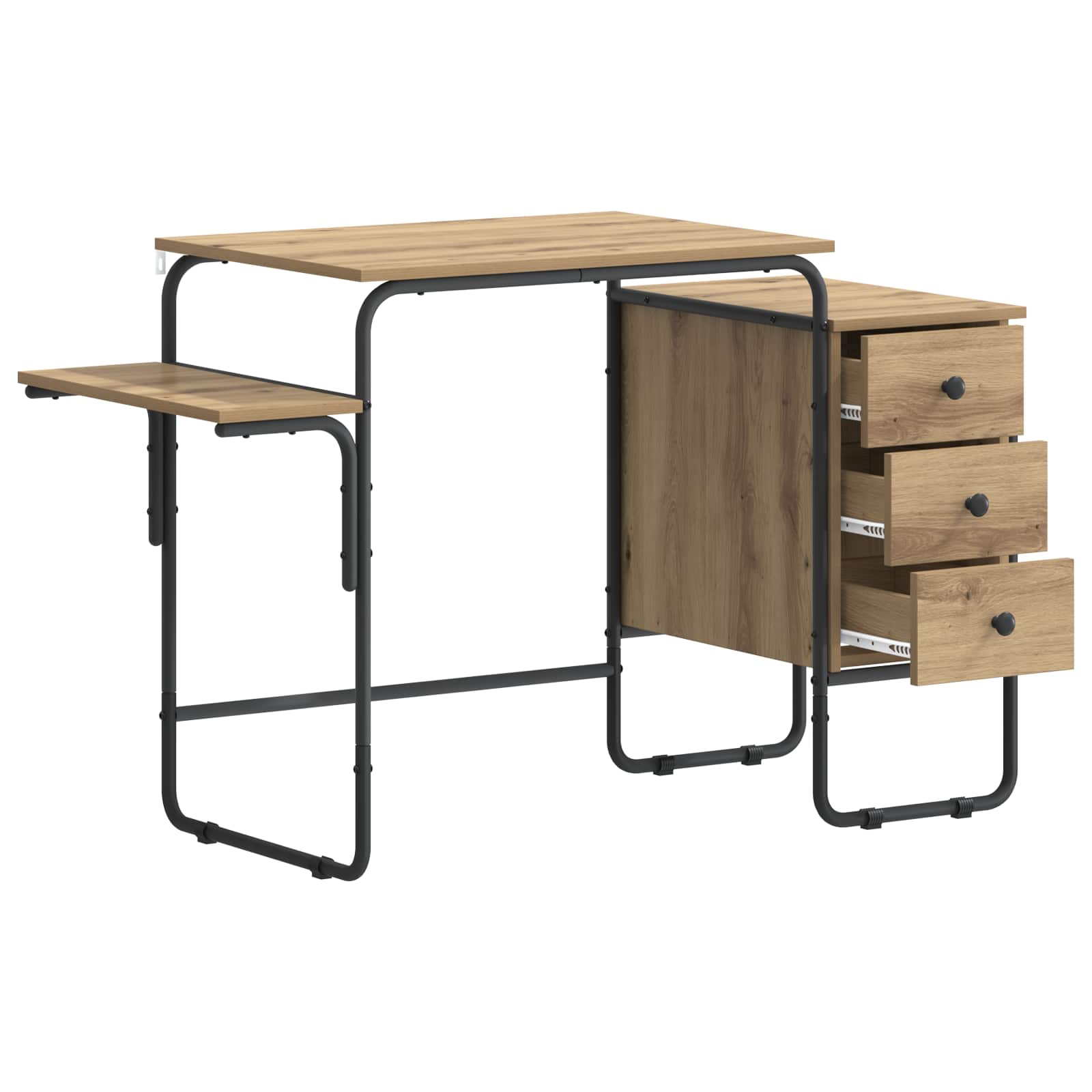 Γραφείο με αποθηκευτικό χώρο Artisan Δρυς 120 x 50 x 75 cm - Pakobazaar