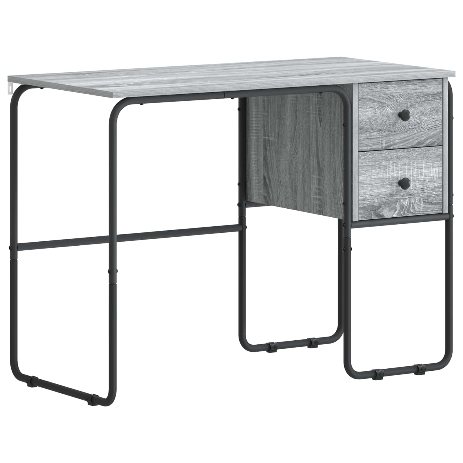 Γραφείο με αποθηκευτικό χώρο Γκρι Sonoma 100 x 50 x 75 cm - Pakobazaar