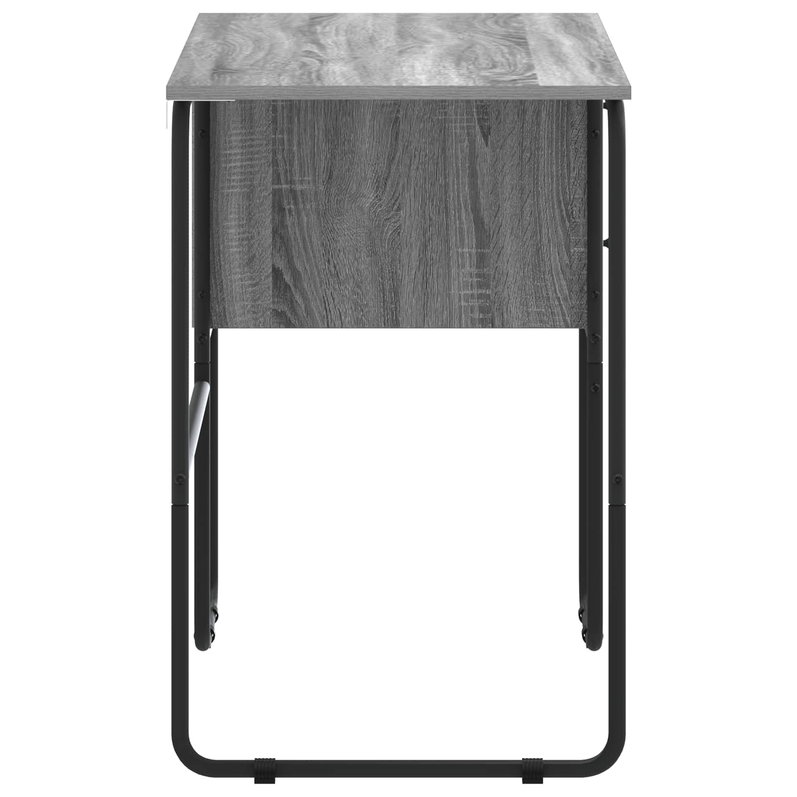 Γραφείο με αποθηκευτικό χώρο Γκρι Sonoma 100 x 50 x 75 cm - Pakobazaar