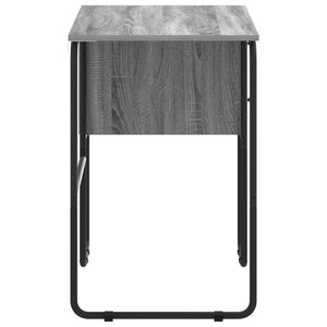 Γραφείο με αποθηκευτικό χώρο Γκρι Sonoma 100 x 50 x 75 cm - Pakobazaar