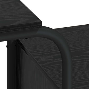 Γραφείο με αποθηκευτικό χώρο Μαύρη Δρυς 145 x 50 x 75 cm - Pakobazaar