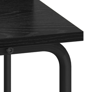 Γραφείο με αποθηκευτικό χώρο Μαύρη Δρυς 60 x 50 x 91 cm - Pakobazaar