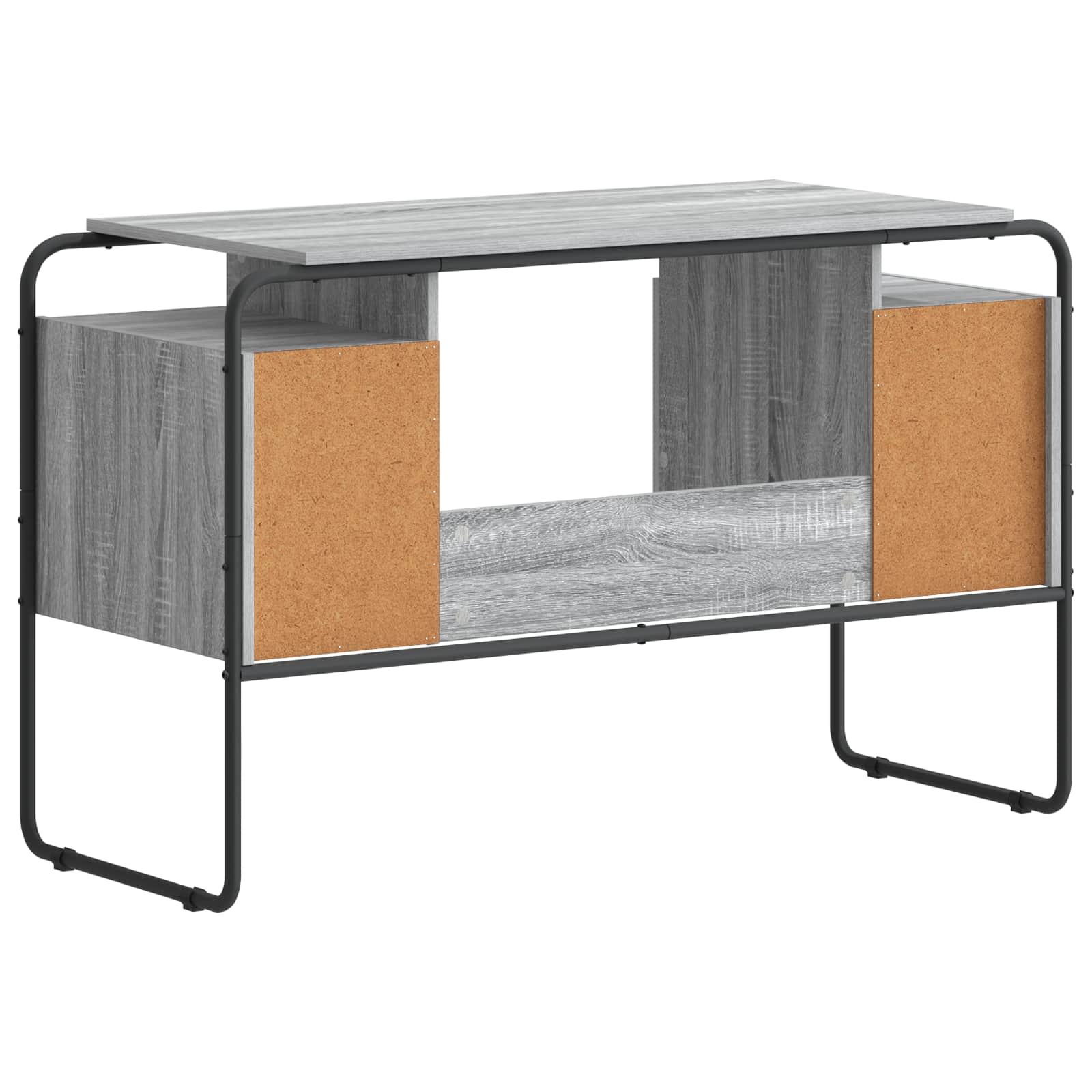 Γραφείο με αποθηκευτικό χώρο Γκρι Sonoma 120 x 50,5 x 75,5 εκ. - Pakobazaar