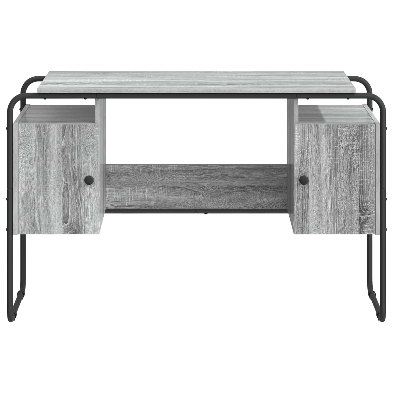 Γραφείο με αποθηκευτικό χώρο Γκρι Sonoma 120 x 50,5 x 75,5 εκ. - Pakobazaar
