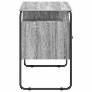 Γραφείο με αποθηκευτικό χώρο Γκρι Sonoma 120 x 50,5 x 75,5 εκ. - Pakobazaar