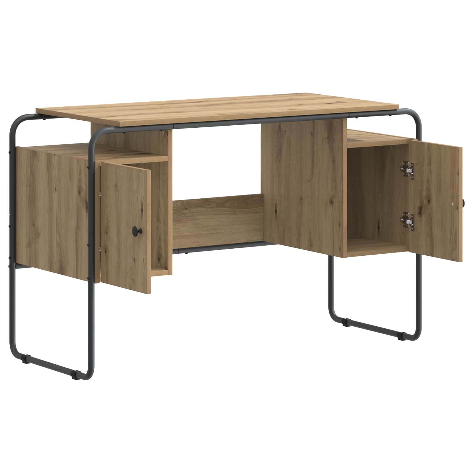 Γραφείο με αποθηκευτικό χώρο Artisan Δρυς 120 x 50,5 x 75,5 εκ. - Pakobazaar
