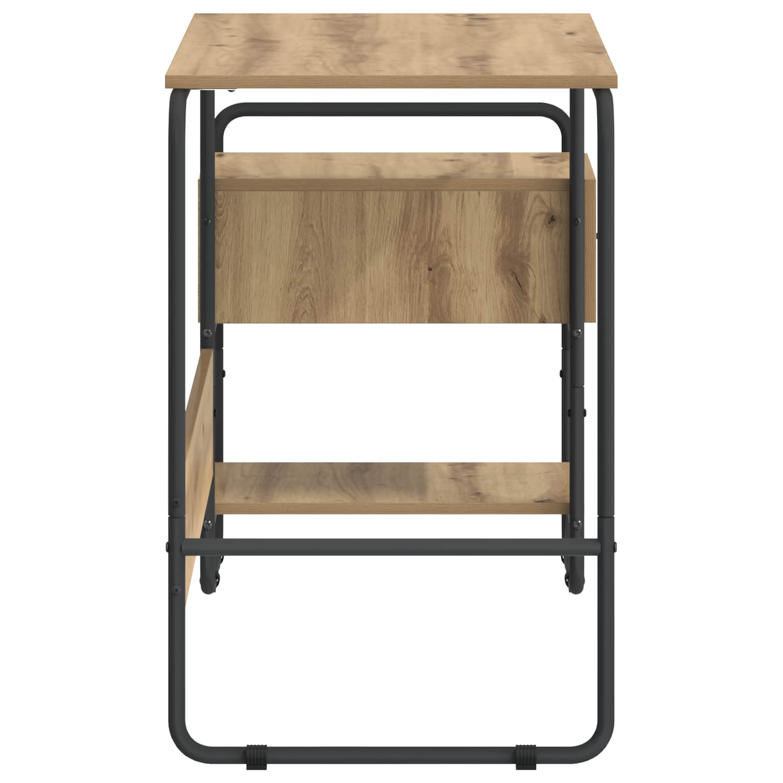 Γραφείο με αποθηκευτικό χώρο Artisan Δρυς 131.5 x 50 x 75.5 εκ. - Pakobazaar