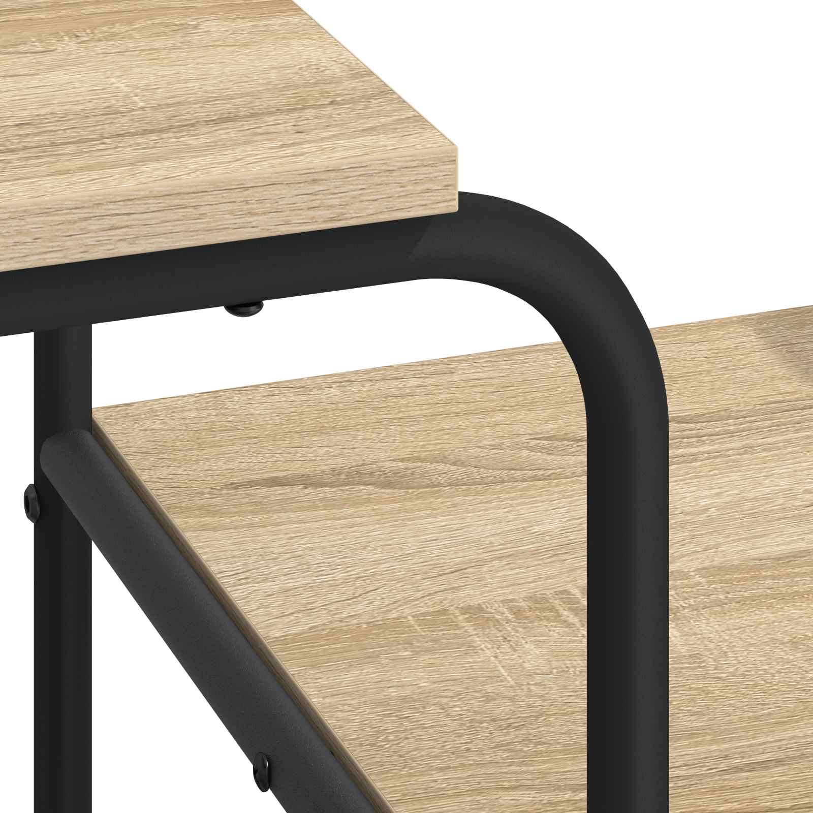 Γραφείο με αποθηκευτικό χώρο Sonoma Δρυς 131.5 x 50 x 75.5 cm - Pakobazaar