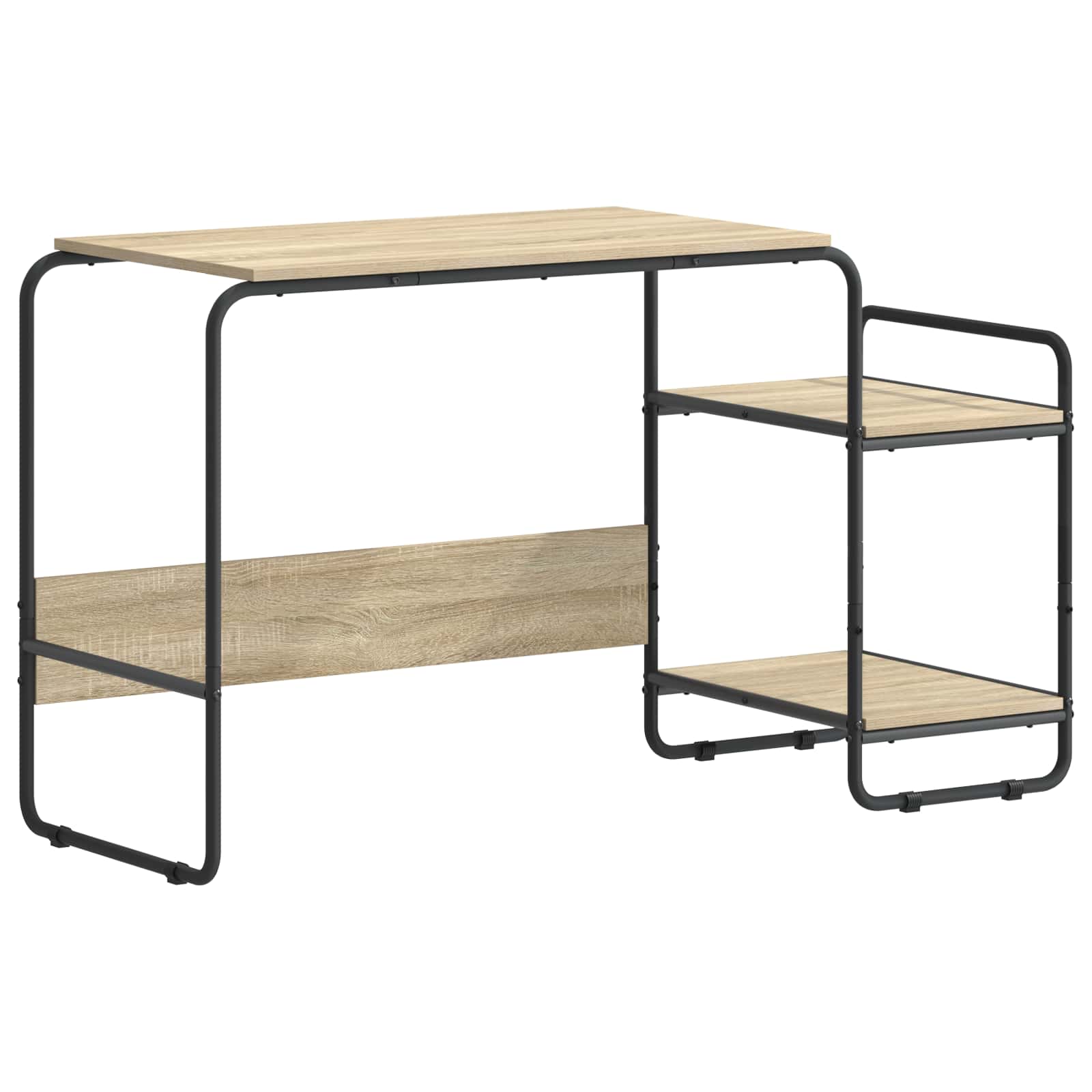 Γραφείο με αποθηκευτικό χώρο Sonoma Δρυς 131.5 x 50 x 75.5 cm - Pakobazaar