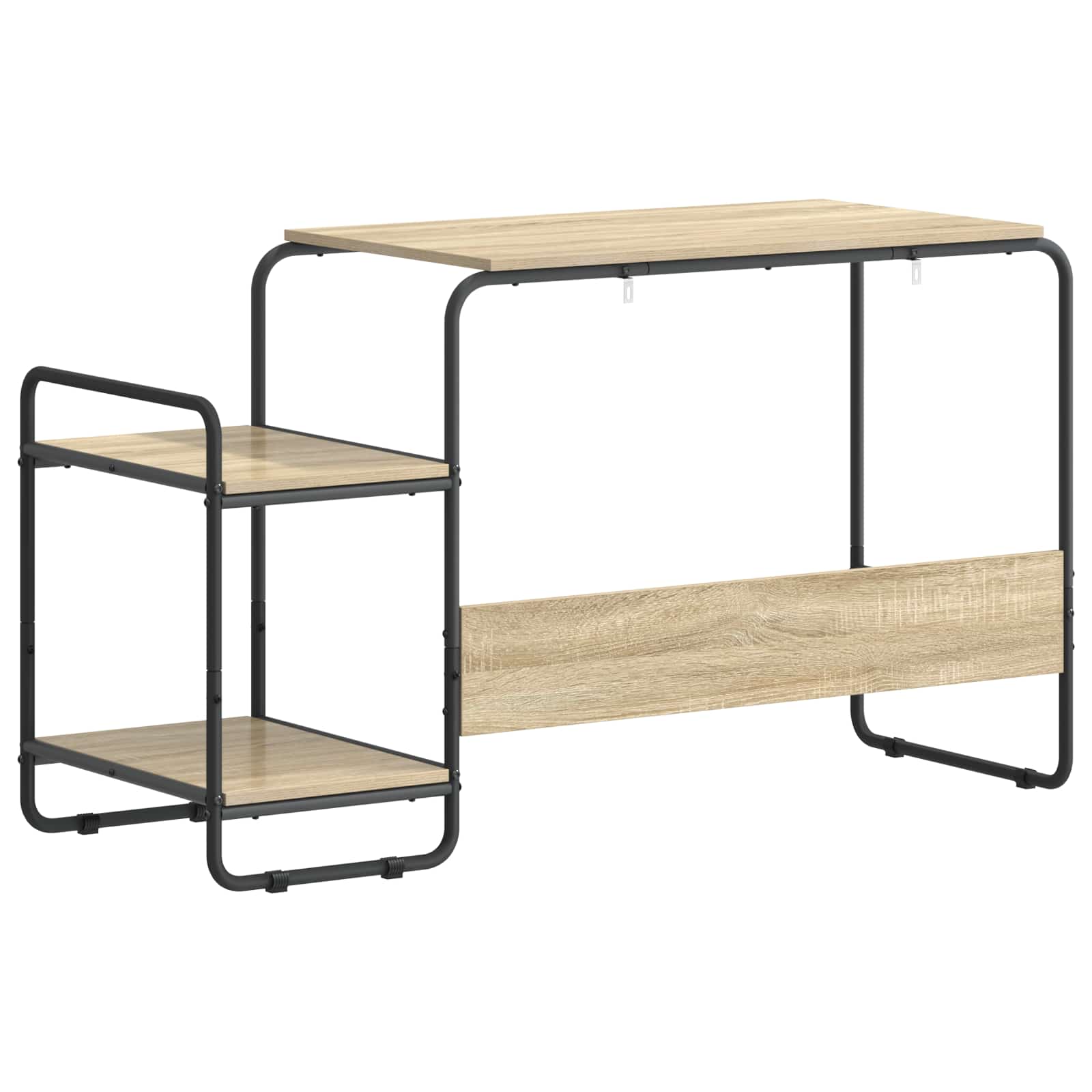 Γραφείο με αποθηκευτικό χώρο Sonoma Δρυς 131.5 x 50 x 75.5 cm - Pakobazaar
