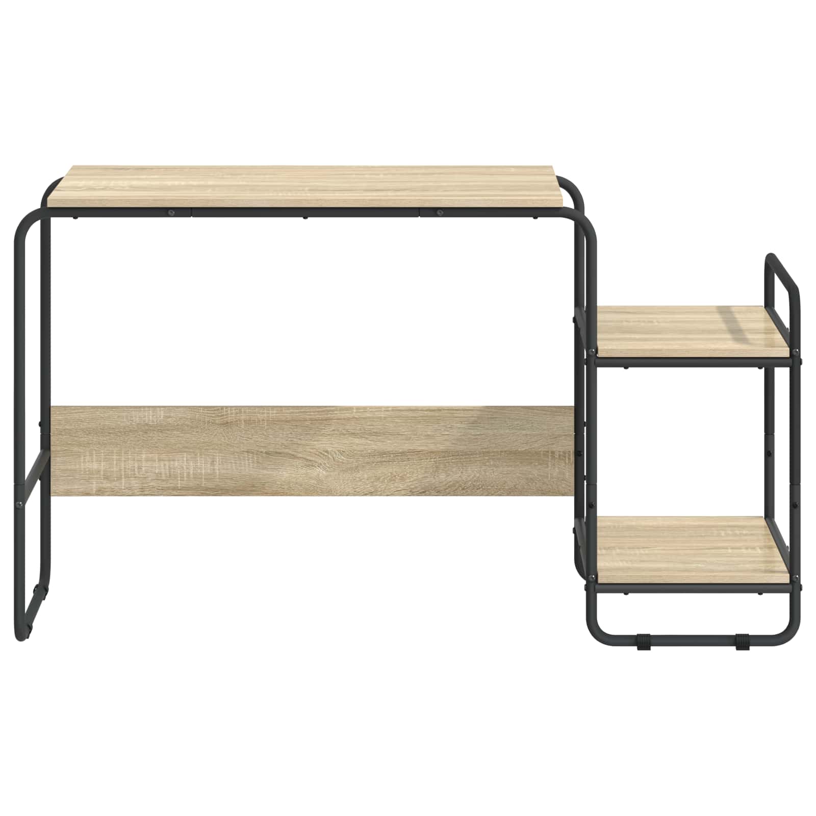 Γραφείο με αποθηκευτικό χώρο Sonoma Δρυς 131.5 x 50 x 75.5 cm - Pakobazaar