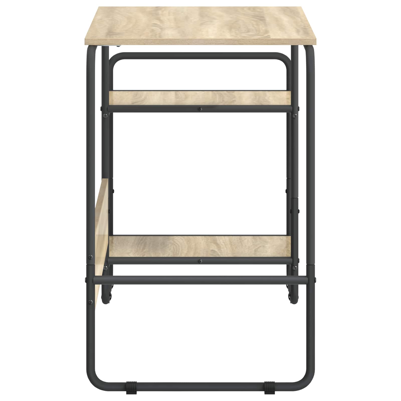 Γραφείο με αποθηκευτικό χώρο Sonoma Δρυς 131.5 x 50 x 75.5 cm - Pakobazaar