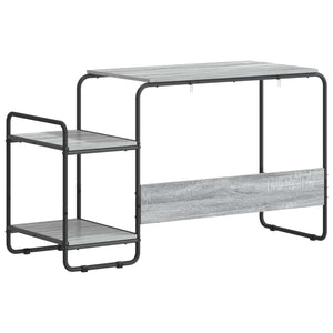 Γραφείο με αποθηκευτικό χώρο Γκρι Sonoma 131.5 x 50 x 75.5 cm - Pakobazaar