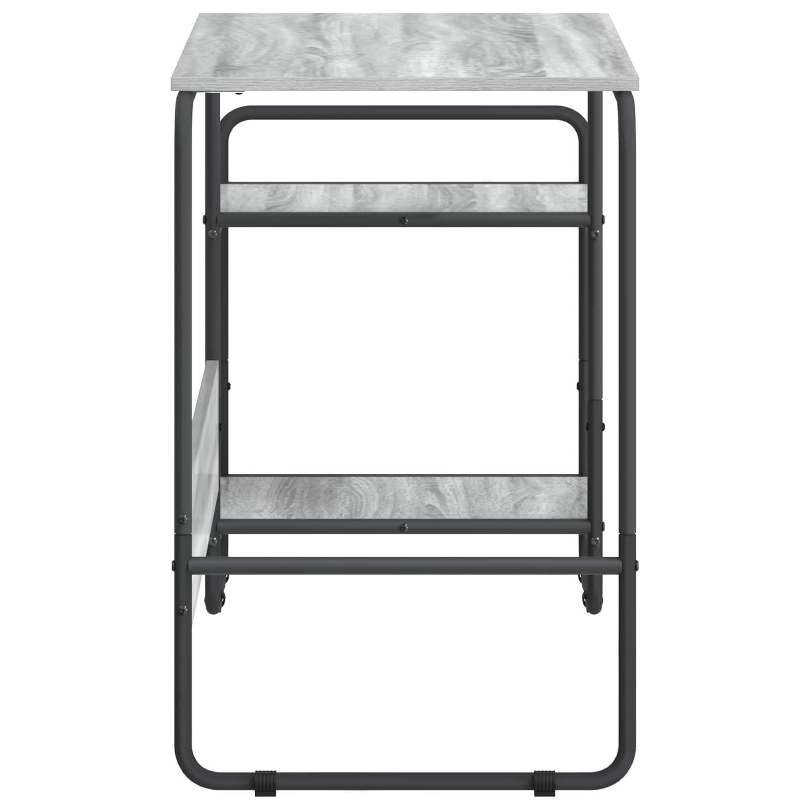 Γραφείο με αποθηκευτικό χώρο Γκρι Sonoma 131.5 x 50 x 75.5 cm - Pakobazaar