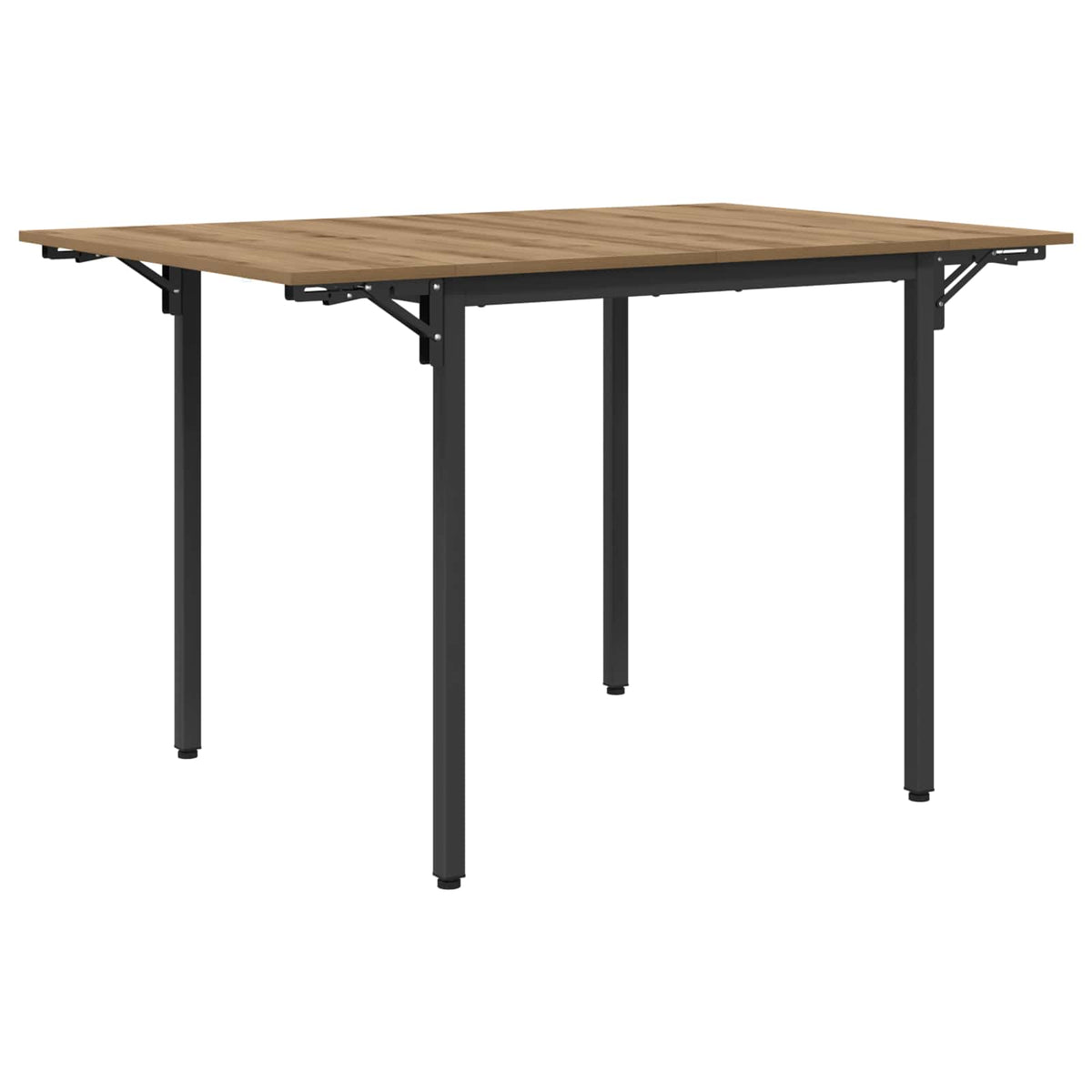 Επεκτάσιμο τραπέζι φαγητού 120 x 81,5 x 75 εκ. Artisan Δρυς