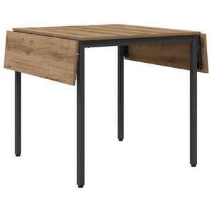 Επεκτάσιμο τραπέζι φαγητού 120 x 81,5 x 75 εκ. Artisan Δρυς