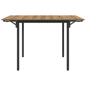Επεκτάσιμο τραπέζι φαγητού 120 x 81,5 x 75 εκ. Artisan Δρυς