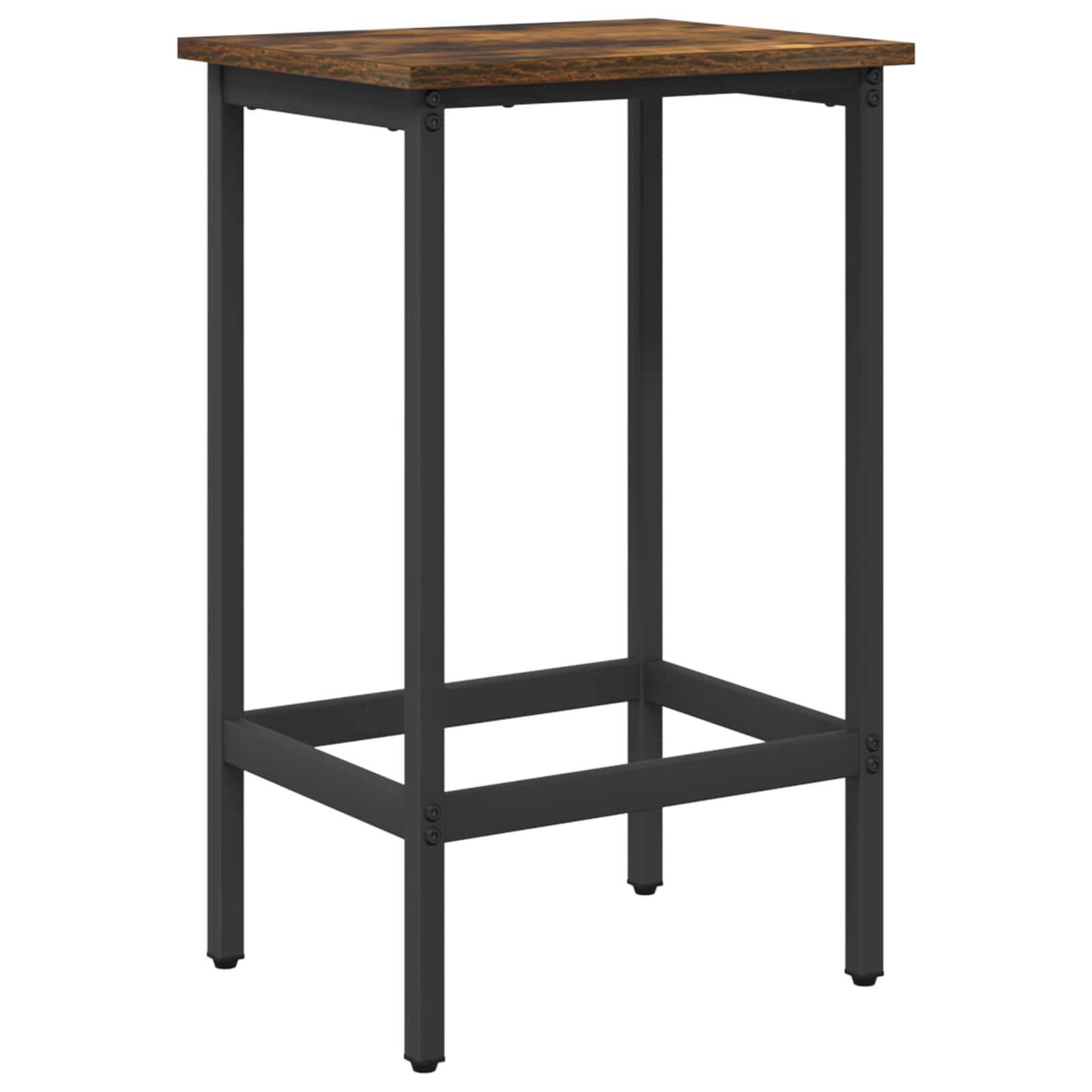 Μπαρ σκαμπό Καπνισμένο Ξύλο Δρυός 40 x 32 x 74 εκ - Pakobazaar